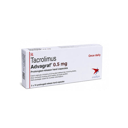 Advagraf 0.5 mg Prolonged-Release Hard Capsules
