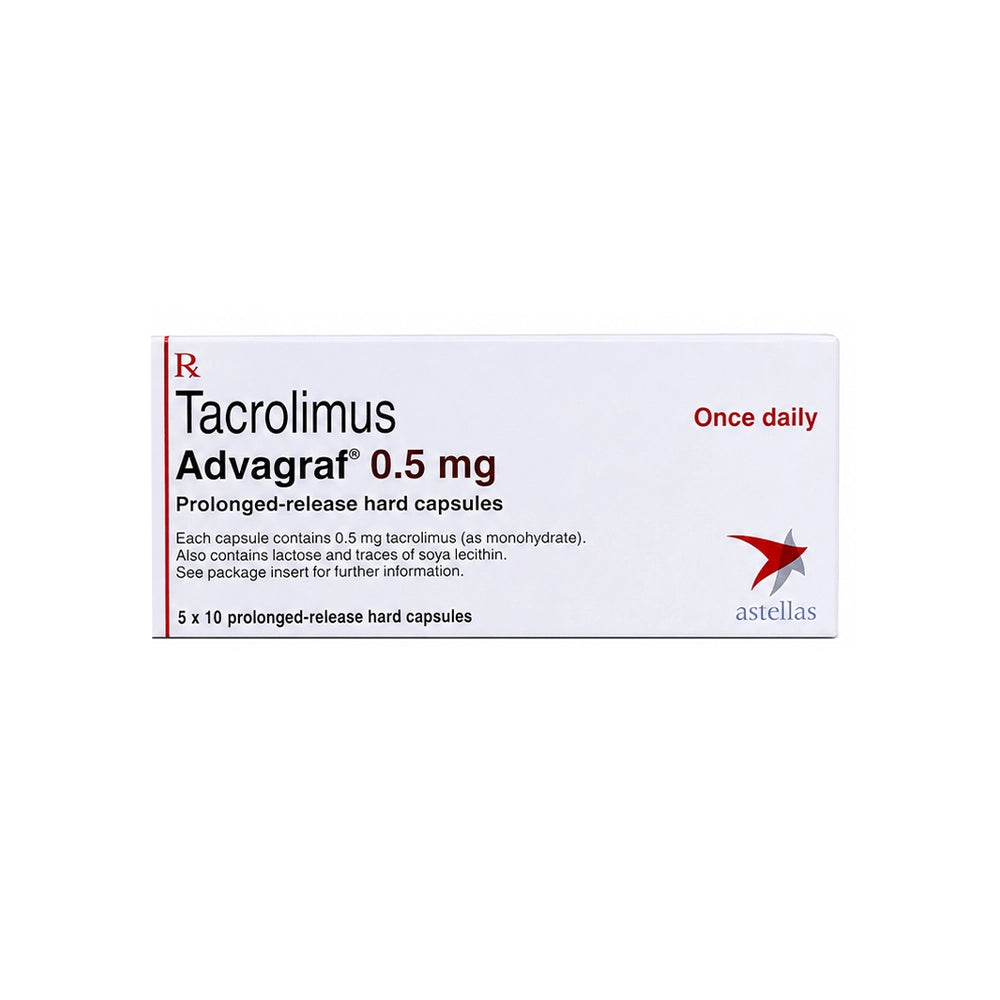 Advagraf 0.5 mg Prolonged-Release Hard Capsules
