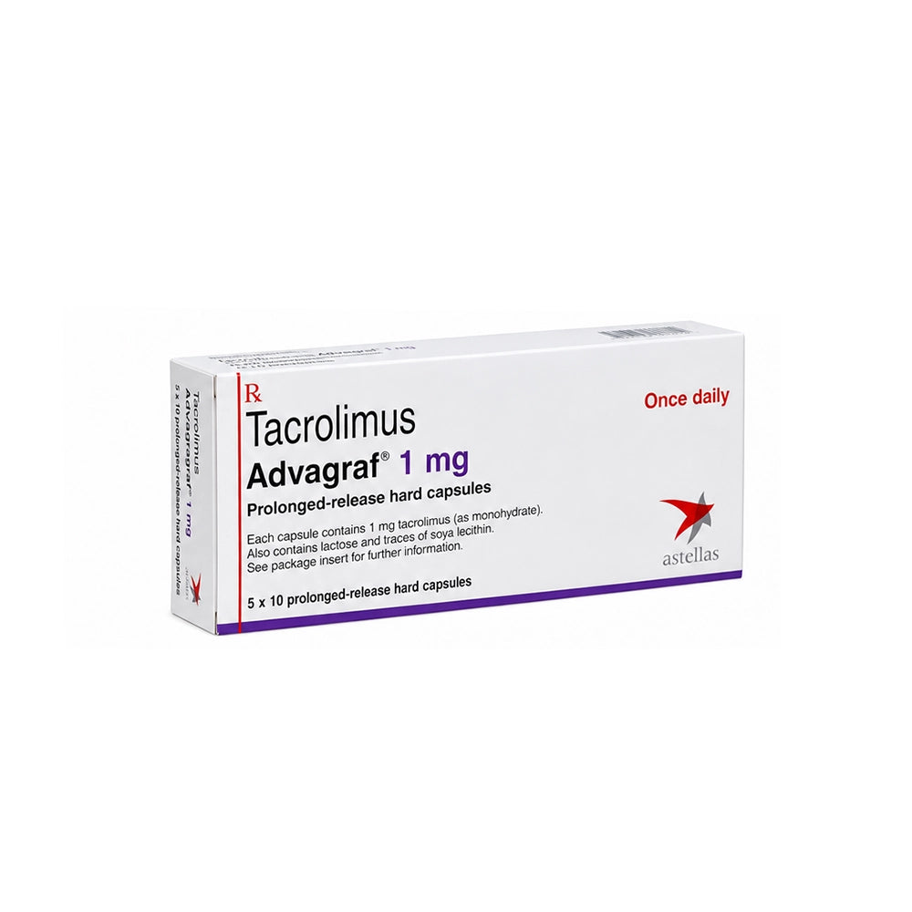 Advagraf 1 mg Prolonged-Release Hard Capsules