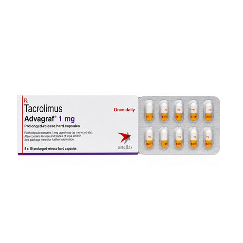 Advagraf 1 mg Prolonged-Release Hard Capsules