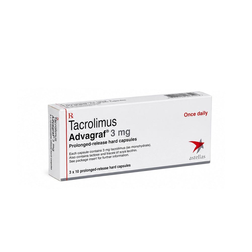 Advagraf 3 mg Prolonged-Release Hard Capsules