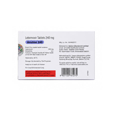 Anvimo 240 mg Tablet