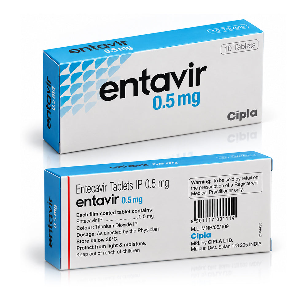 Entavir 0.5 mg Tablet