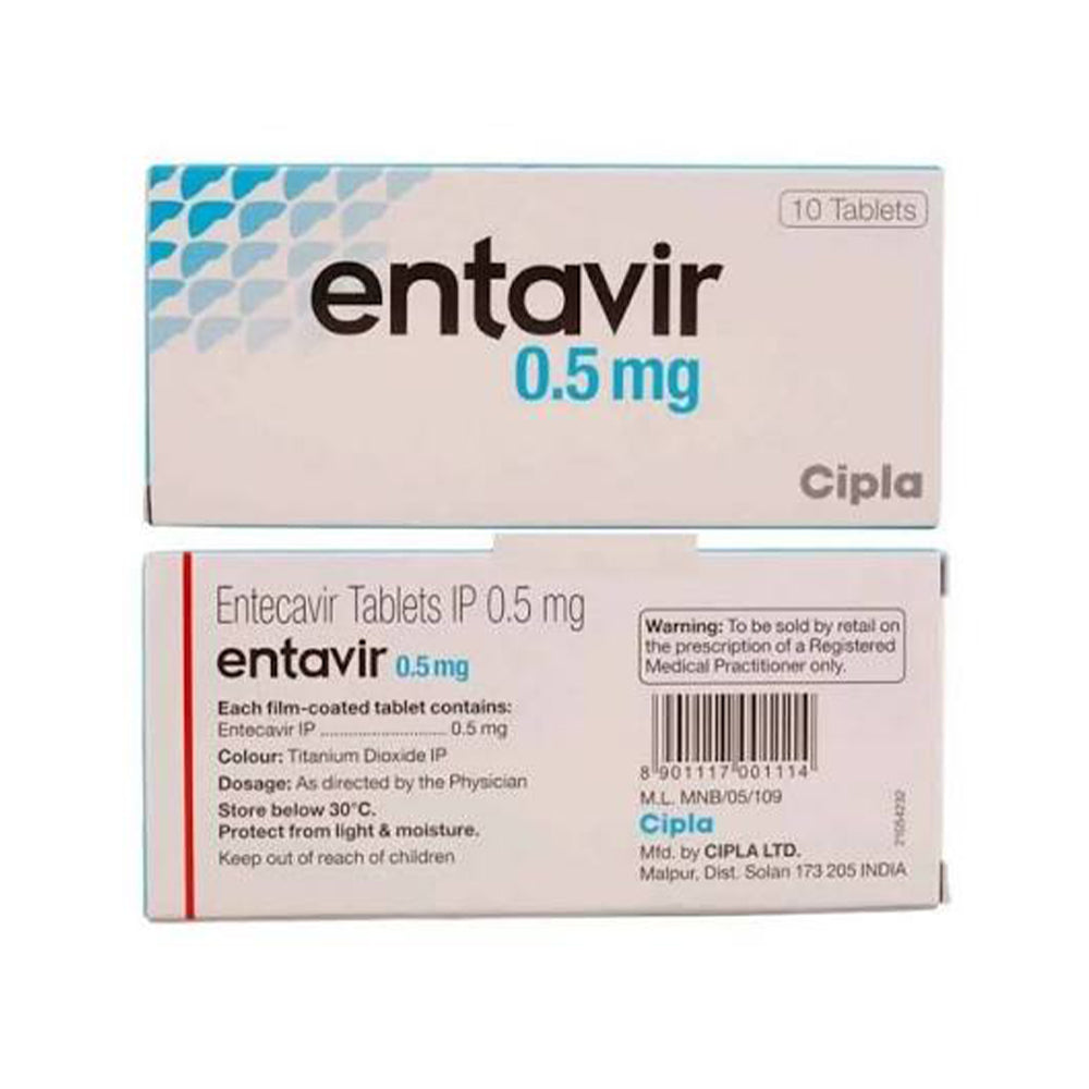 Entavir 0.5 mg Tablet