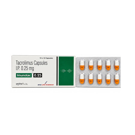 Imunotac 0.25 mg Capsule