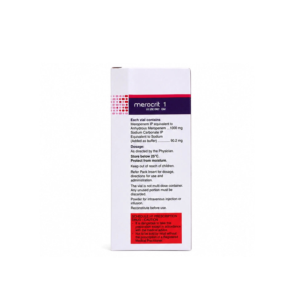 Merocrit 1 gm Injection