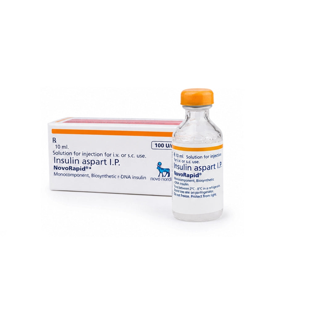 NovoRapid Insulin Aspart Injection 100 IU/mL