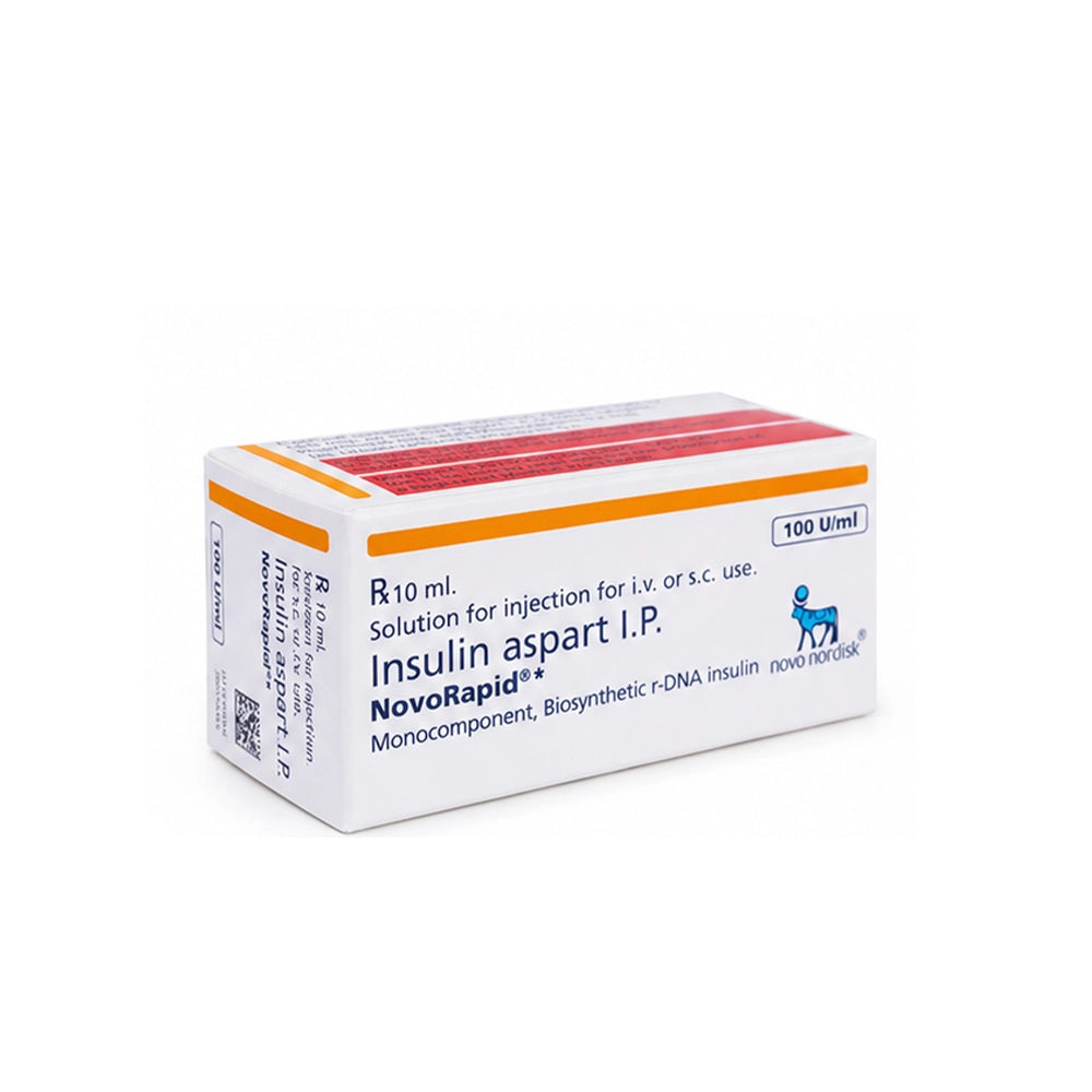 NovoRapid Insulin Aspart Injection 100 IU/mL