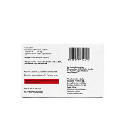 Pangraf 1 mg Capsule