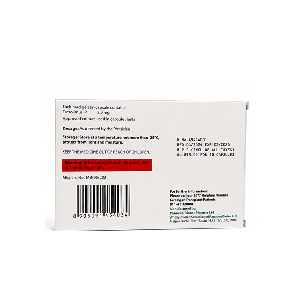Pangraf 2 mg Capsule