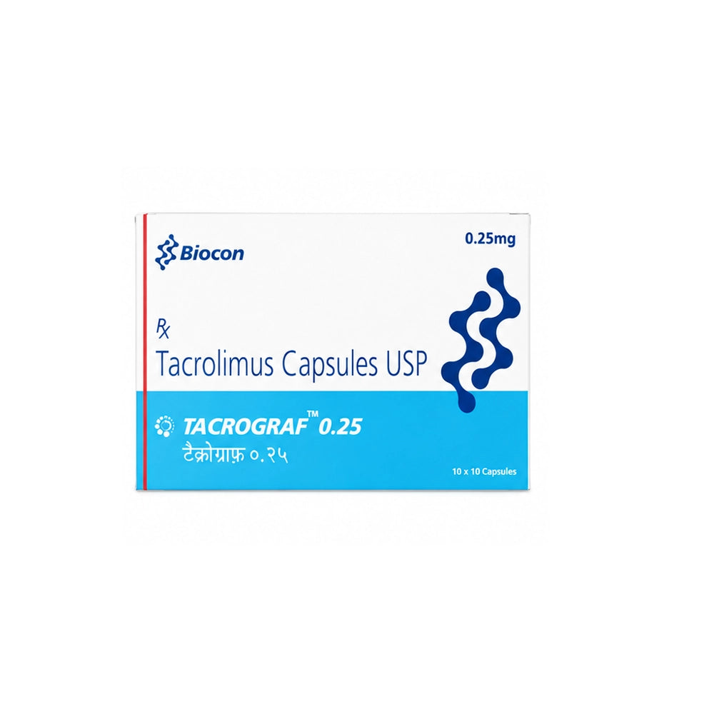 Tacrograf 0.25 mg Capsule
