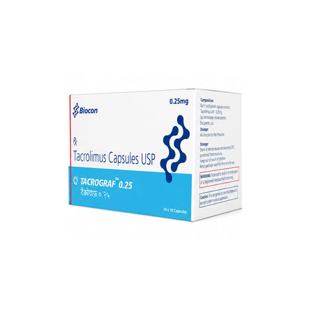 Tacrograf 0.25 mg Capsule