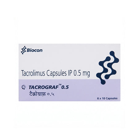 Tacrograf 0.5 mg Capsule