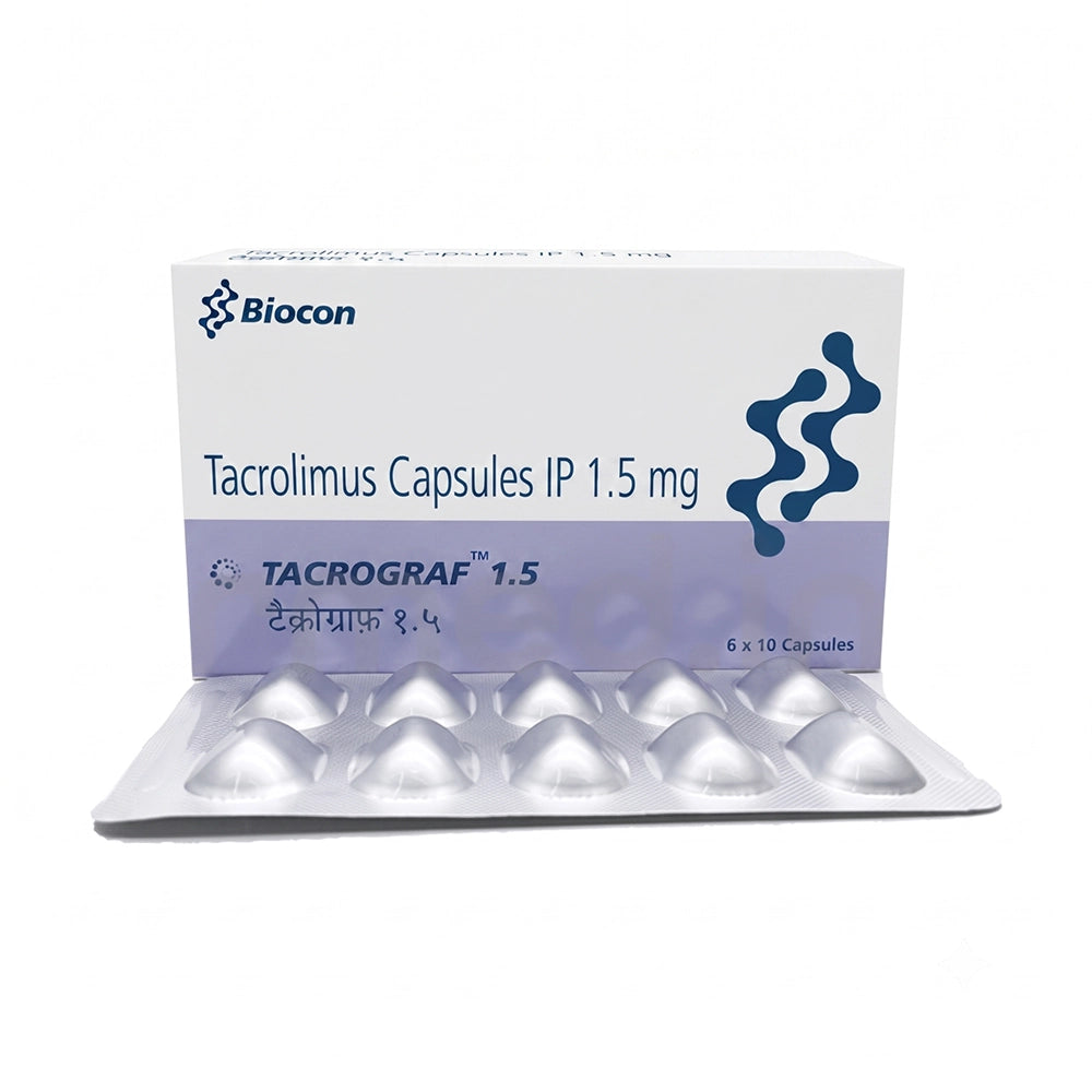 Tacrograf 0.5 mg Capsule