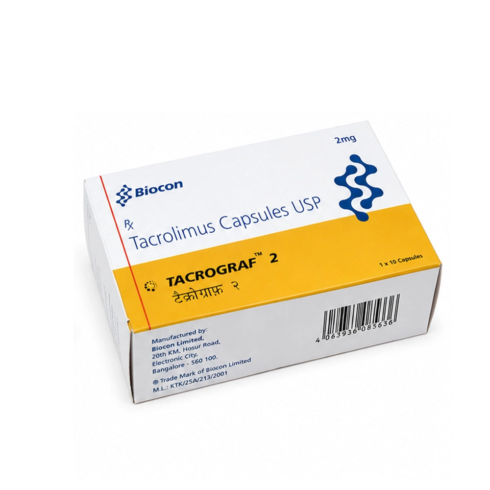 Tacrograf 2 mg Capsule